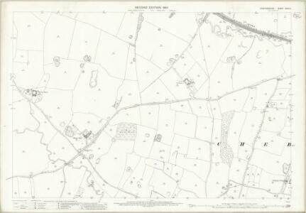 Staffordshire XXIX.12 (includes: Chebsey; Eccleshall) - 25 Inch Map