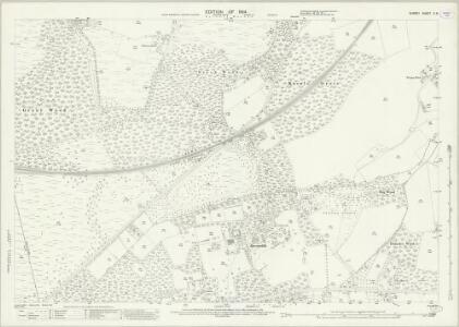 Surrey X.8 (includes: Chertsey; Egham) - 25 Inch Map