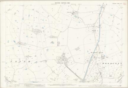 Cheshire LXI.7 (includes: Baddiley; Newhall; Sound; Woodcott; Wrenbury cum Frith) - 25 Inch Map
