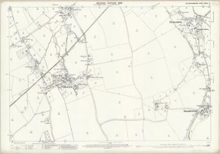 Buckinghamshire XXXVII.10 (includes: Bledlow cum Saunderton) - 25 Inch Map