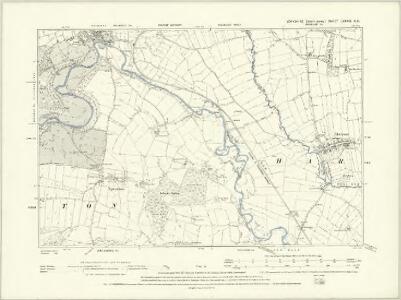 Yorkshire LXXXIX.SW - OS Six-Inch Map