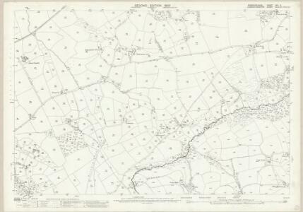 Pembrokeshire XXX.5 (includes: Egwyscummin; Llanbedr Felffre; Velfrey) - 25 Inch Map