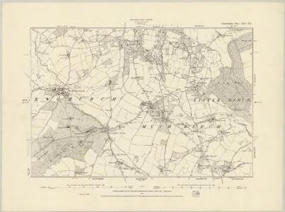 Herefordshire XLV.NW - OS Six-Inch Map
