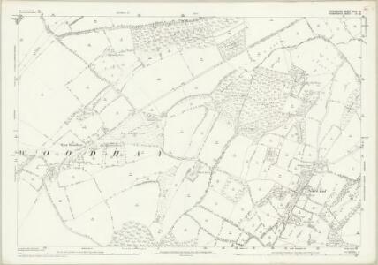 Berkshire XLII.10 (includes: East Woodhay; Hampstead Marshall; Kintbury; West Woodhay) - 25 Inch Map