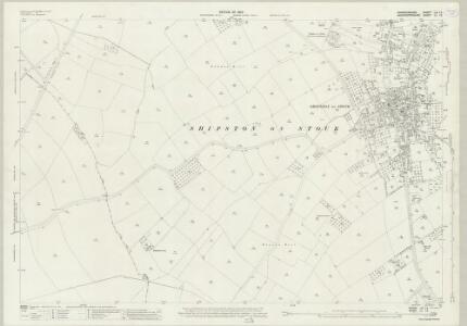 Warwickshire LIII.12 (includes: Barcheston; Shipston on Stour; Stretton on Fosse; Tredington) - 25 Inch Map
