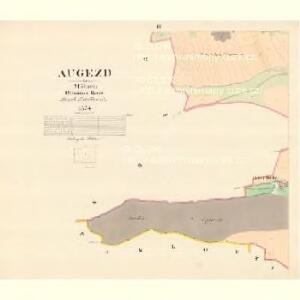 Augezd - m3213-1-003 - Kaiserpflichtexemplar der Landkarten des stabilen Katasters