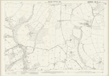 Herefordshire XIV.12 (includes: Clifton Upon Teme; Lower Sapey; Tedstone Delamere; Whitbourne) - 25 Inch Map