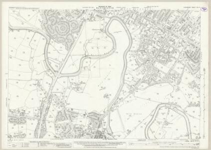 Lancashire CXI.10 (includes: Manchester; Sale) - 25 Inch Map