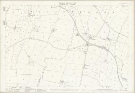 Anglesey XIII.10 (includes: Bodwrog; Heneglwys; Llangwyllog; Tregaean) - 25 Inch Map