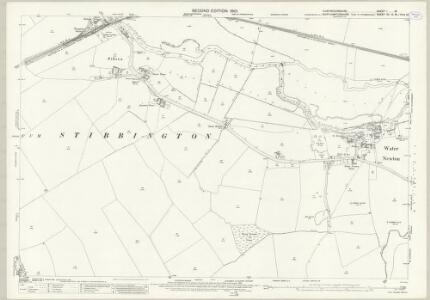 Huntingdonshire I.16 (includes: Ailsworth; Chesterton; Elton; Sibson cum Stibbington; Sutton; Water Newton) - 25 Inch Map