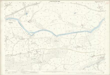 Brecknockshire XI.7 (includes: Llanganten; Llanynys; Maesmynys) - 25 Inch Map