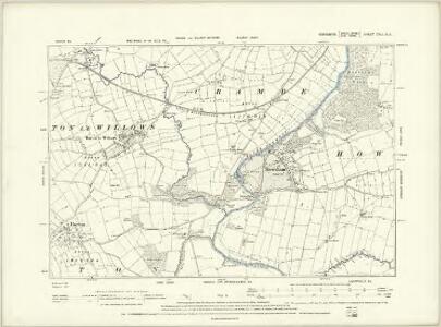 Yorkshire CXXIX.NW - OS Six-Inch Map