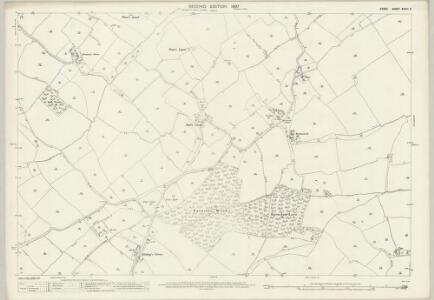 Essex (1st Ed/Rev 1862-96) XXXIII.5 (includes: Barnston; Great Dunmow; High Easter; High Roding) - 25 Inch Map