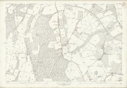 Worcestershire XXXII.7 (includes: Alfrick; Knightwick; Lulsley; Suckley) - 25 Inch Map