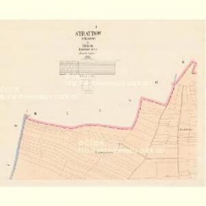 Strattow (Stratow) - c7394-1-001 - Kaiserpflichtexemplar der Landkarten des stabilen Katasters