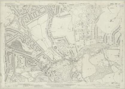 London (1915- Numbered sheets) I.12 (includes: Finchley; Hampstead; Hendon; Hornsey St Mary; St Pancras) - 25 Inch Map