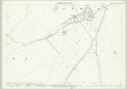 Cambridgeshire LIV.9 (includes: Foxton; Harston; Newton; Thriplow) - 25 Inch Map