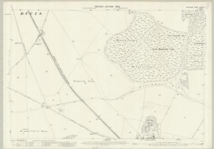 Wiltshire XLVIII.8 (includes: Collingbourne Ducis; Ludgershall) - 25 Inch Map
