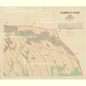 Hartmannsdorf - c1827-1-002 - Kaiserpflichtexemplar der Landkarten des stabilen Katasters