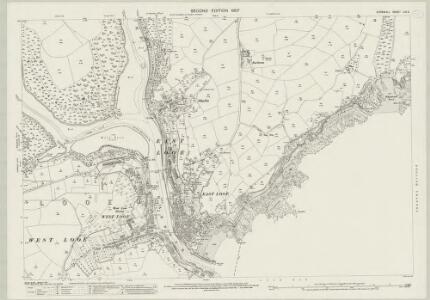 Cornwall LIII.2 (includes: Duloe; Lansallos; Looe; St Martin) - 25 Inch Map