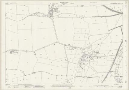 Nottinghamshire VII.15 (includes: Bole; North Wheatley; Saundby; West Burton) - 25 Inch Map