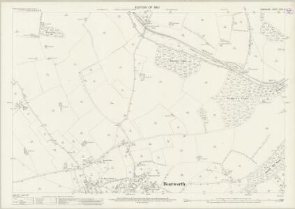 Hampshire and Isle of Wight XXXV.1 (includes: Bentworth; Lasham) - 25 Inch Map