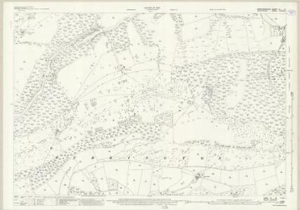 Herefordshire III.9 (includes: Bromfield; Burrington; Downton) - 25 Inch Map