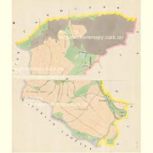 Žirow - c9449-1-001 - Kaiserpflichtexemplar der Landkarten des stabilen Katasters