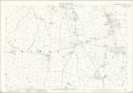 Staffordshire XXXII.6 (includes: Uttoxeter Rural; Uttoxeter) - 25 Inch Map
