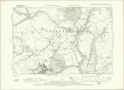 Yorkshire XVII.NW - OS Six-Inch Map