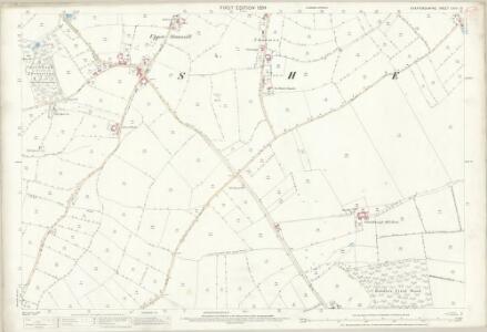 Staffordshire LVIII.13 (includes: Aldridge; Shenstone) - 25 Inch Map