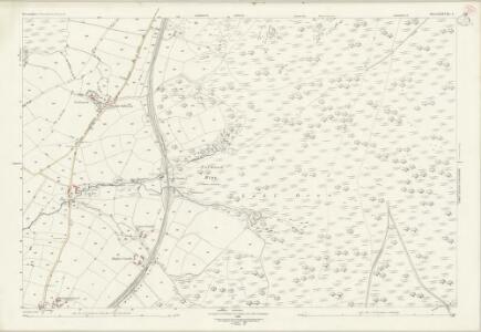 Devon LXXXVIII.2 (includes: Land Common To Bridestowe and Sourton; Okehampton Hamlets; Sourton) - 25 Inch Map