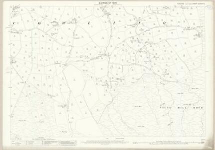 Yorkshire CLXXXIV.16 (includes: Cowling) - 25 Inch Map