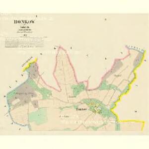 Bonkow - c0356-1-001 - Kaiserpflichtexemplar der Landkarten des stabilen Katasters