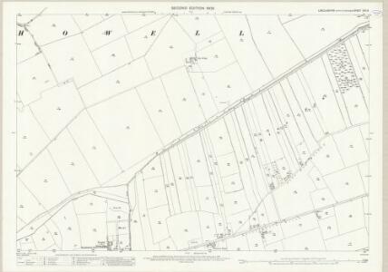 Lincolnshire CVII.6 (includes: Asgarby and Howell; Heckington) - 25 Inch Map