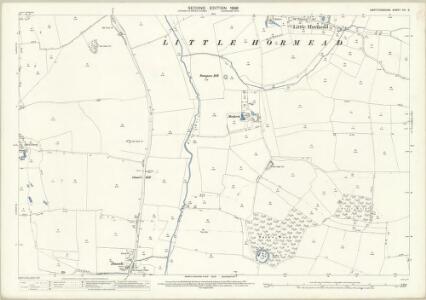 Hertfordshire XIV.6 (includes: Braughing; Buntingford; Hormead) - 25 Inch Map