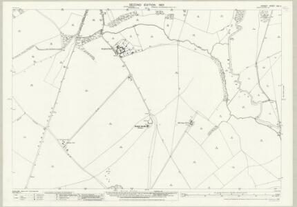 Dorset XXV.11 (includes: Hinton Martell; Hinton Parva; Pamphill; Witchampton) - 25 Inch Map