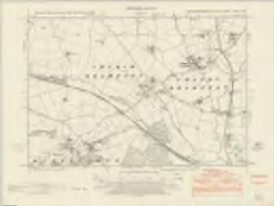 Northamptonshire XXXVII.SE - OS Six-Inch Map