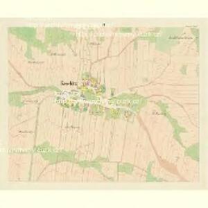 Koschitz - c3397-1-004 - Kaiserpflichtexemplar der Landkarten des stabilen Katasters
