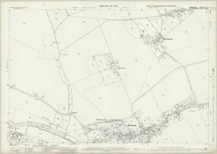 Berkshire XVI.3 (includes: Benson; Berrick Salome; Brightwell Cum Sotwell; Warborough) - 25 Inch Map