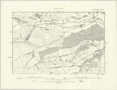 Radnorshire XVII.SW - OS Six-Inch Map