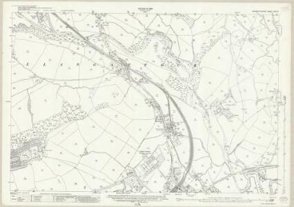 Monmouthshire XXIX.5 (includes: Caerleon; Llanfrechfa Lower; Llanhennock Fawr) - 25 Inch Map