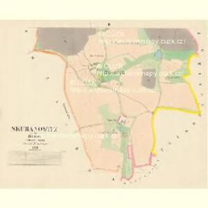 Skuranowitz - c6945-1-002 - Kaiserpflichtexemplar der Landkarten des stabilen Katasters