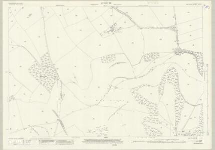 Wiltshire LXXIV.3 (includes: Berwick St John; Donhead St Andrew; Donhead St Mary) - 25 Inch Map