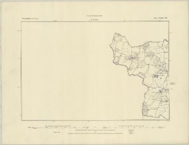 Worcestershire XXXIII.SE - OS Six-Inch Map