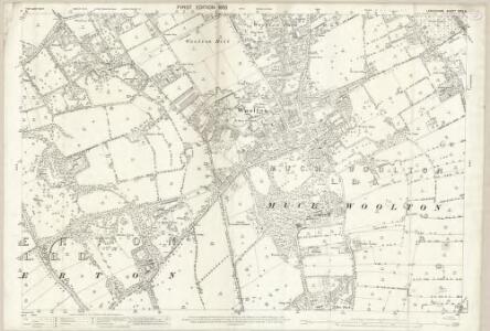 Lancashire CXIV.5 (includes: Liverpool) - 25 Inch Map