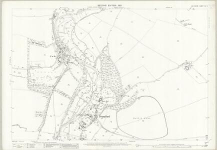 Wiltshire LX.7 (includes: Amesbury; Durnford; Wilsford Cum Lake; Woodford) - 25 Inch Map