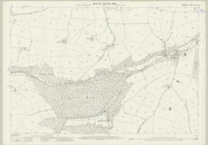 Somerset XLVII.11 (includes: Old Cleeve; Treborough; Withycombe) - 25 Inch Map