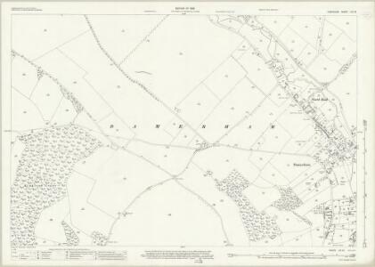 Hampshire and Isle of Wight LIV.13 (includes: Damerham) - 25 Inch Map