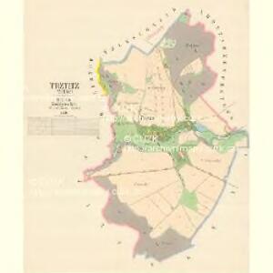 Trztitz (Třtyc) - c8087-1-001 - Kaiserpflichtexemplar der Landkarten des stabilen Katasters
